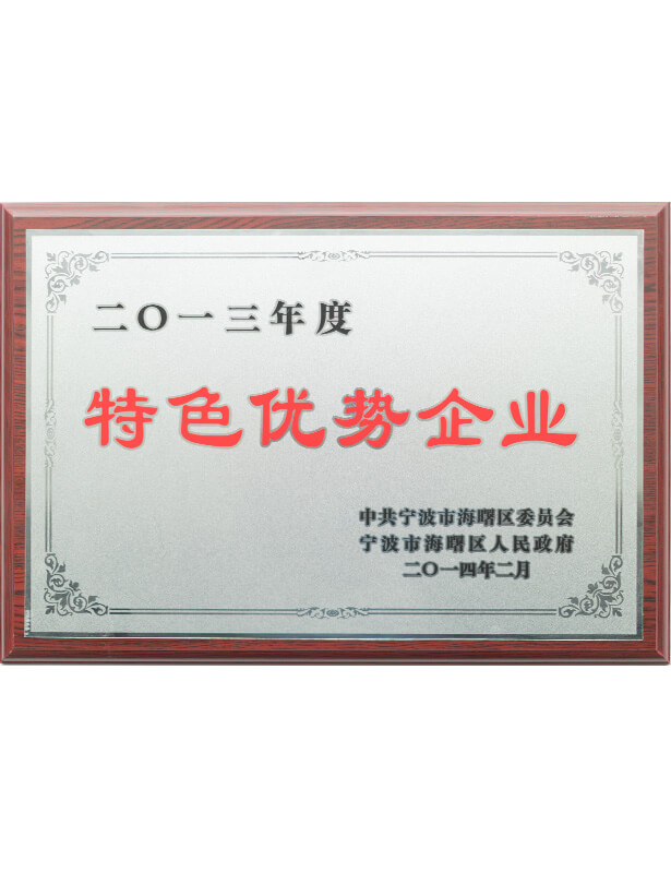 2013特色優(yōu)勢企業(yè)